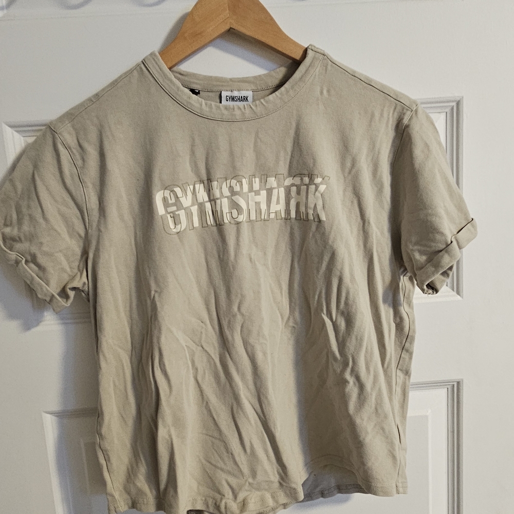 Gymshark Light Tan Tee